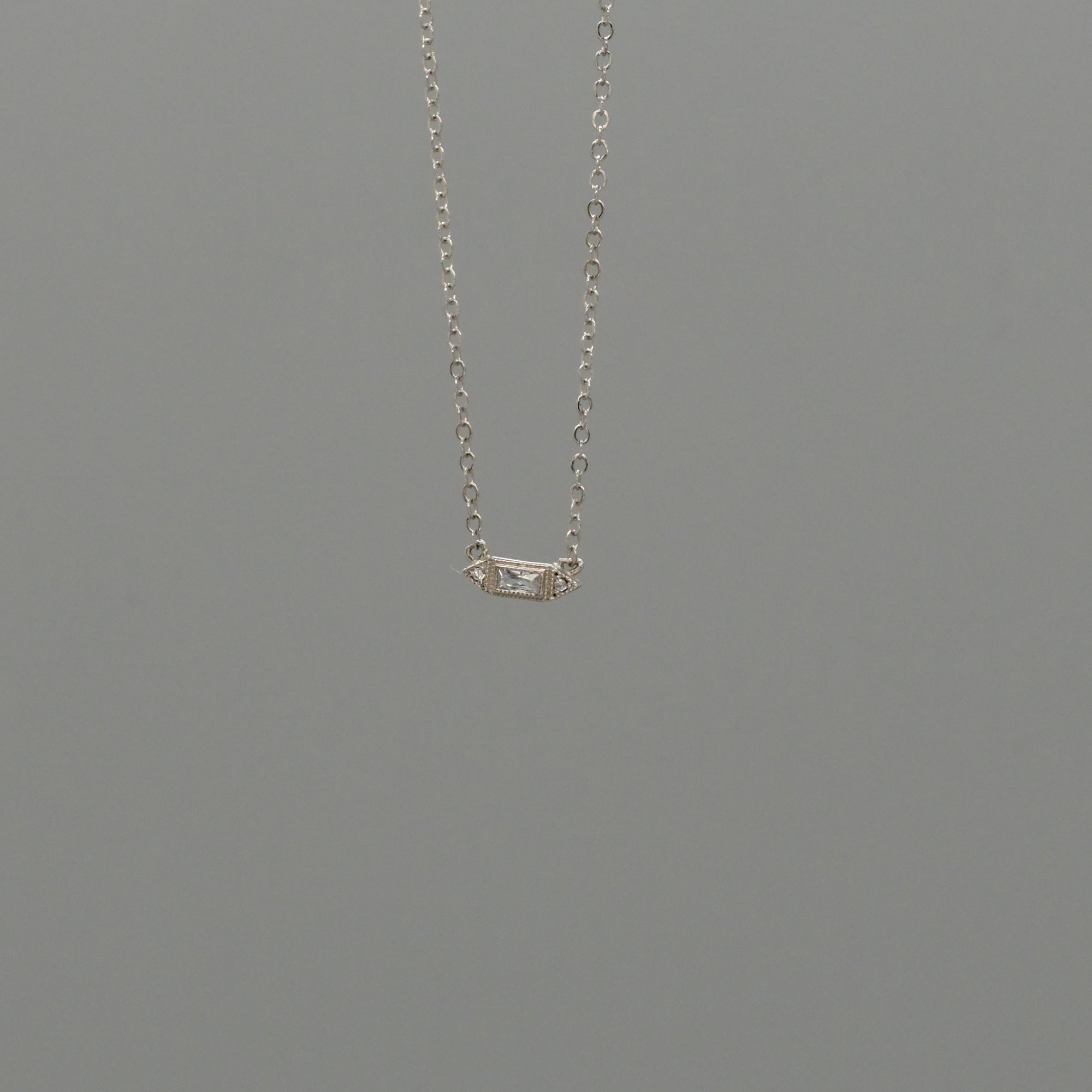 Baguette Glow Necklace