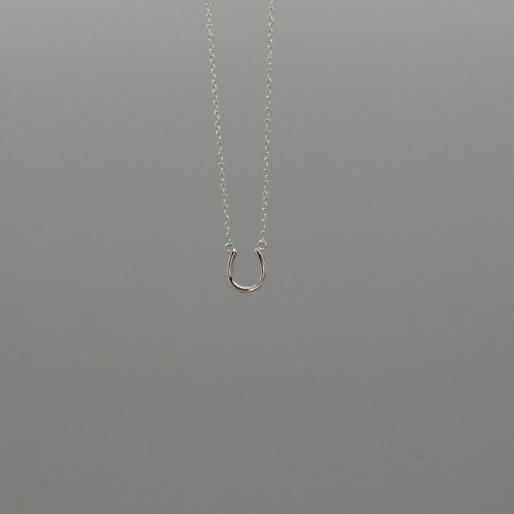 Plain Horse Shoe Necklace