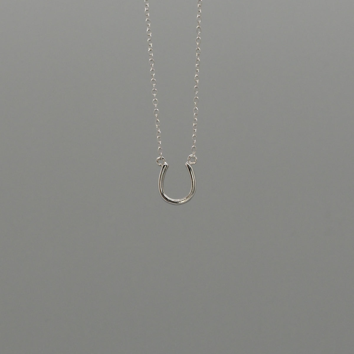 Plain Horse Shoe Necklace