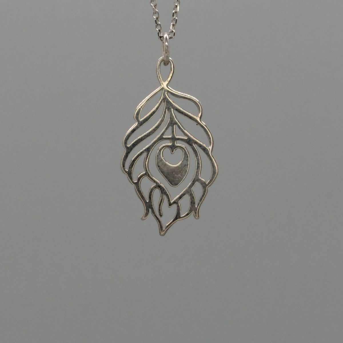 peacock whisper necklace