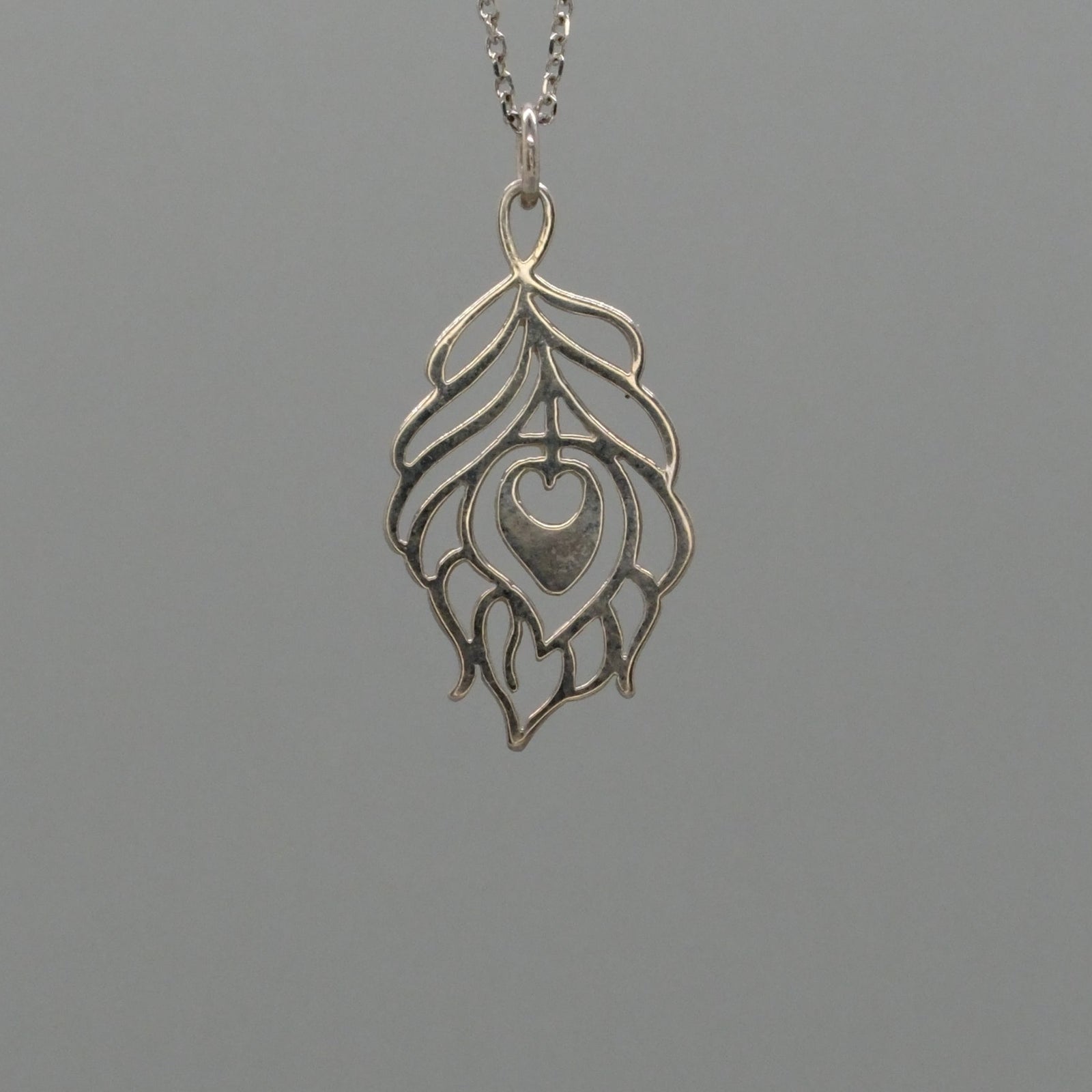 peacock whisper necklace