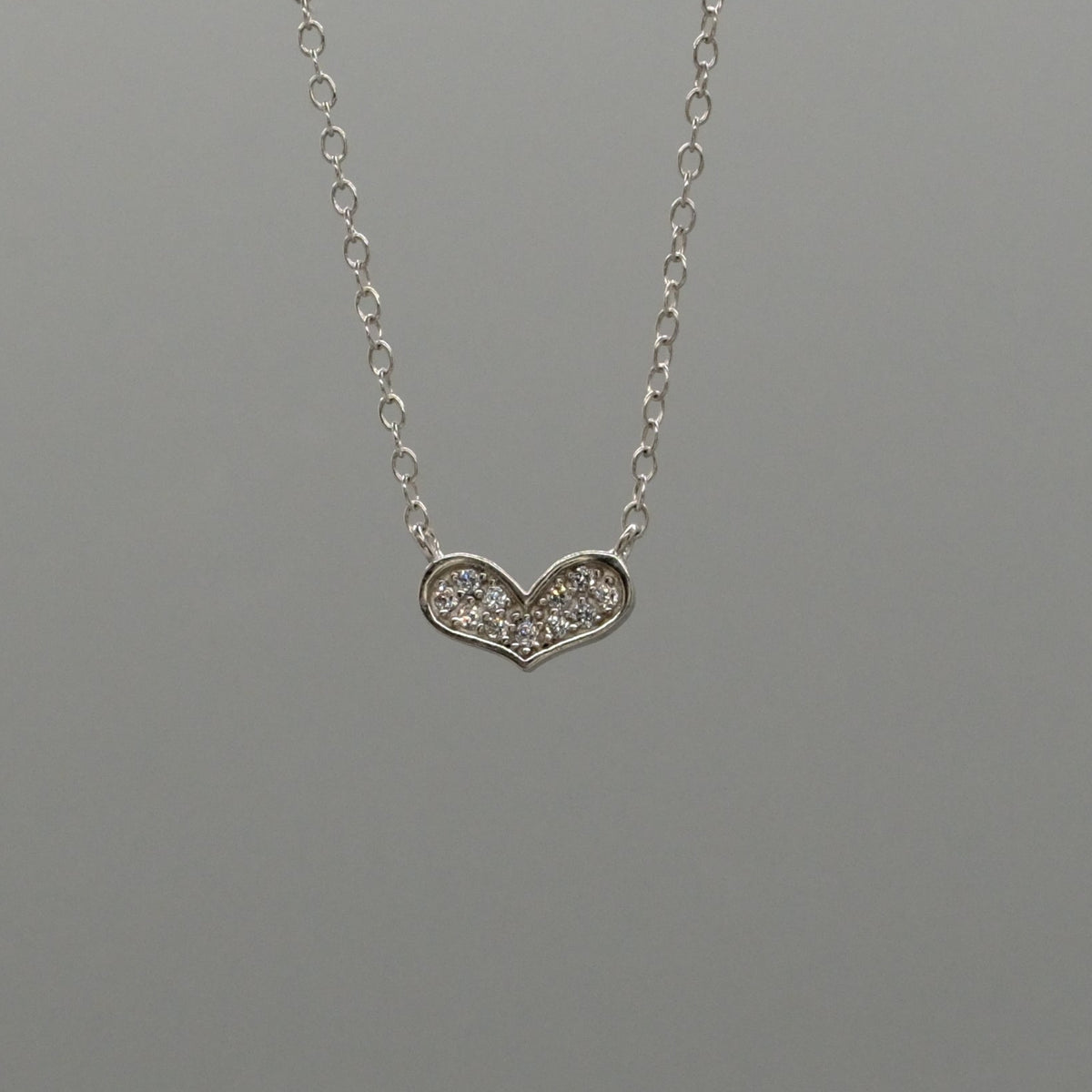 Petite heart necklace