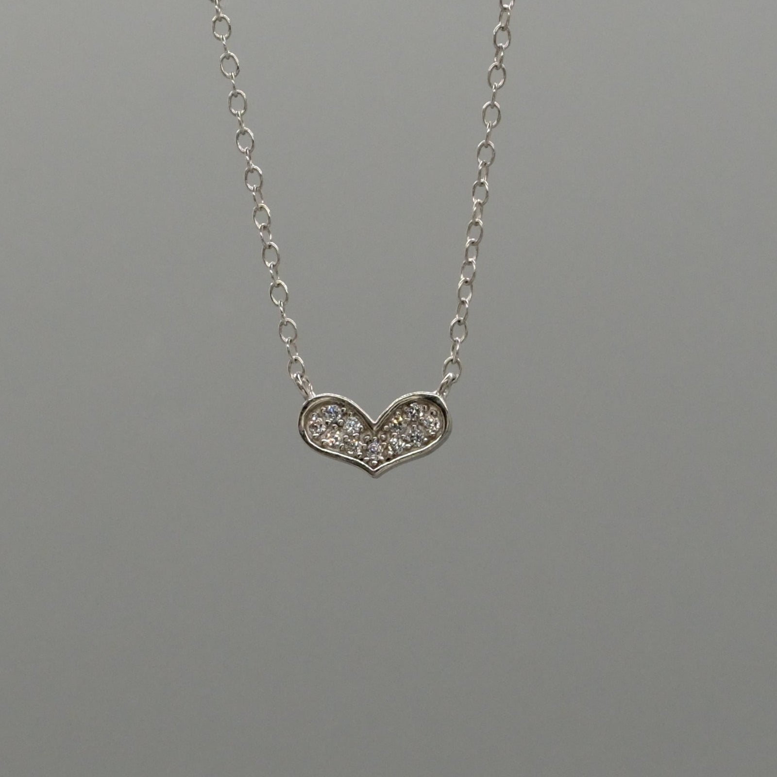 Petite heart necklace