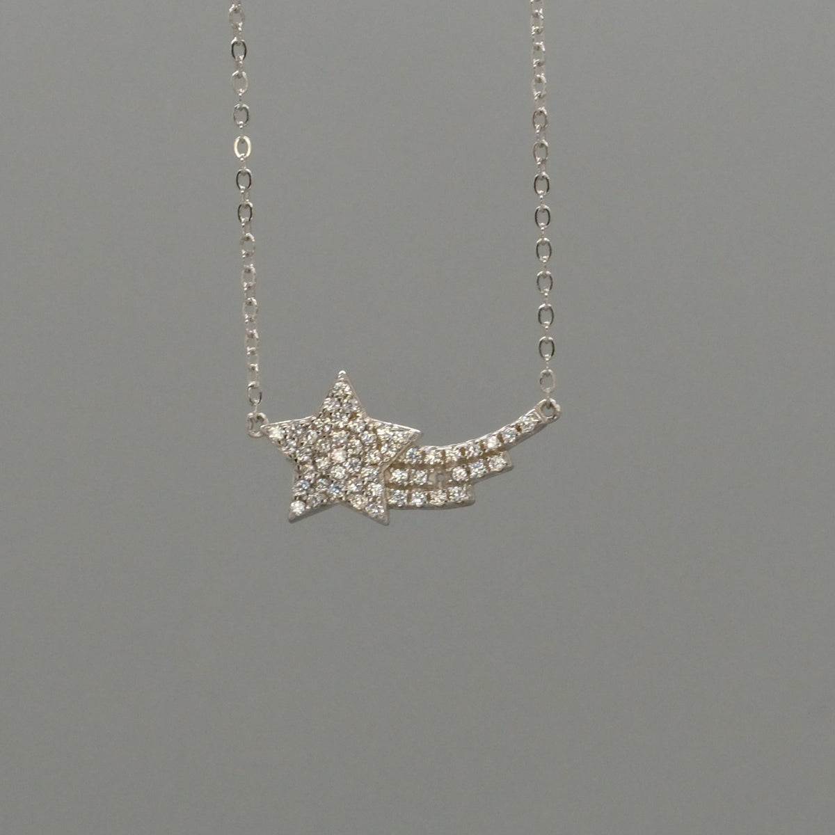 shooting star necklace
