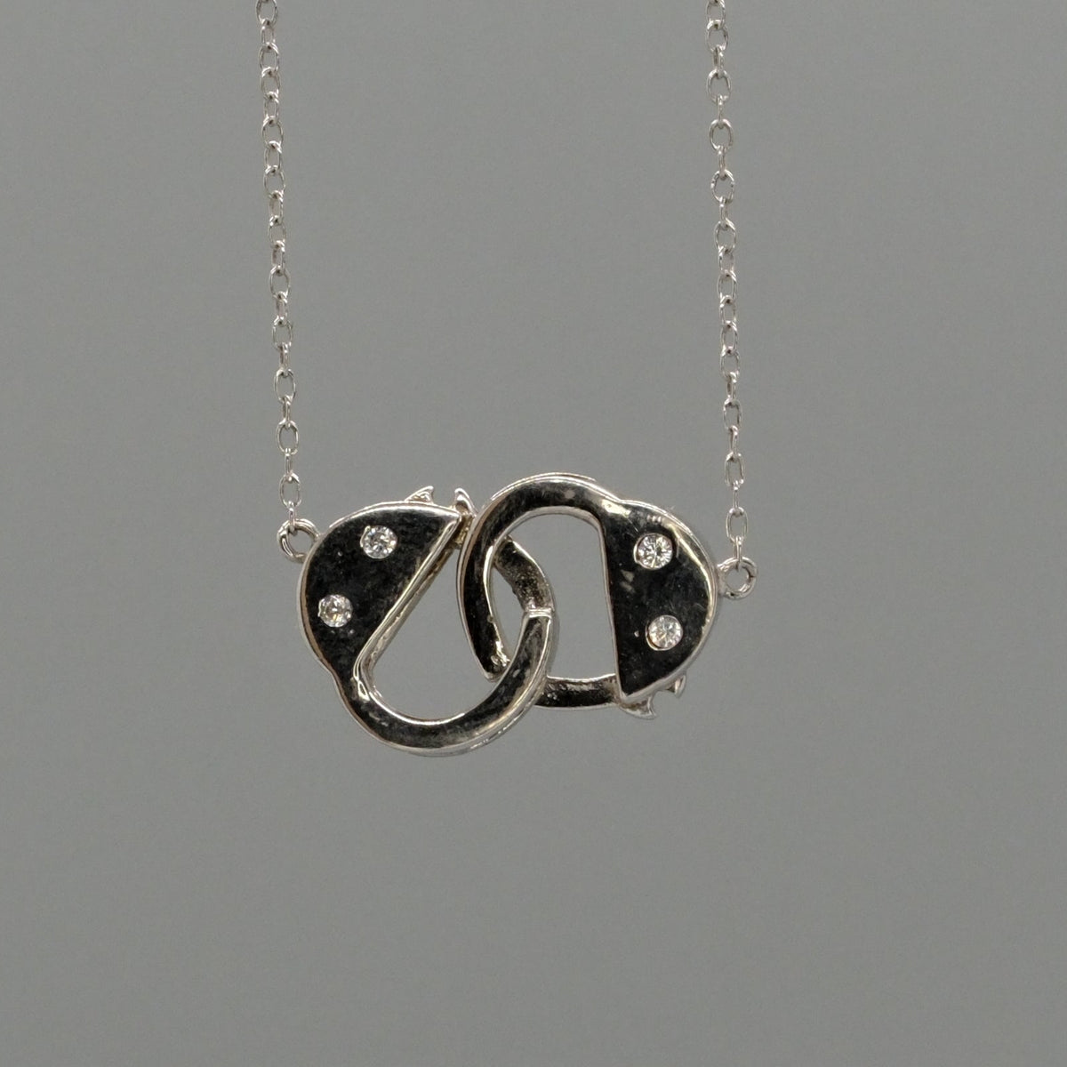 linked in love necklace