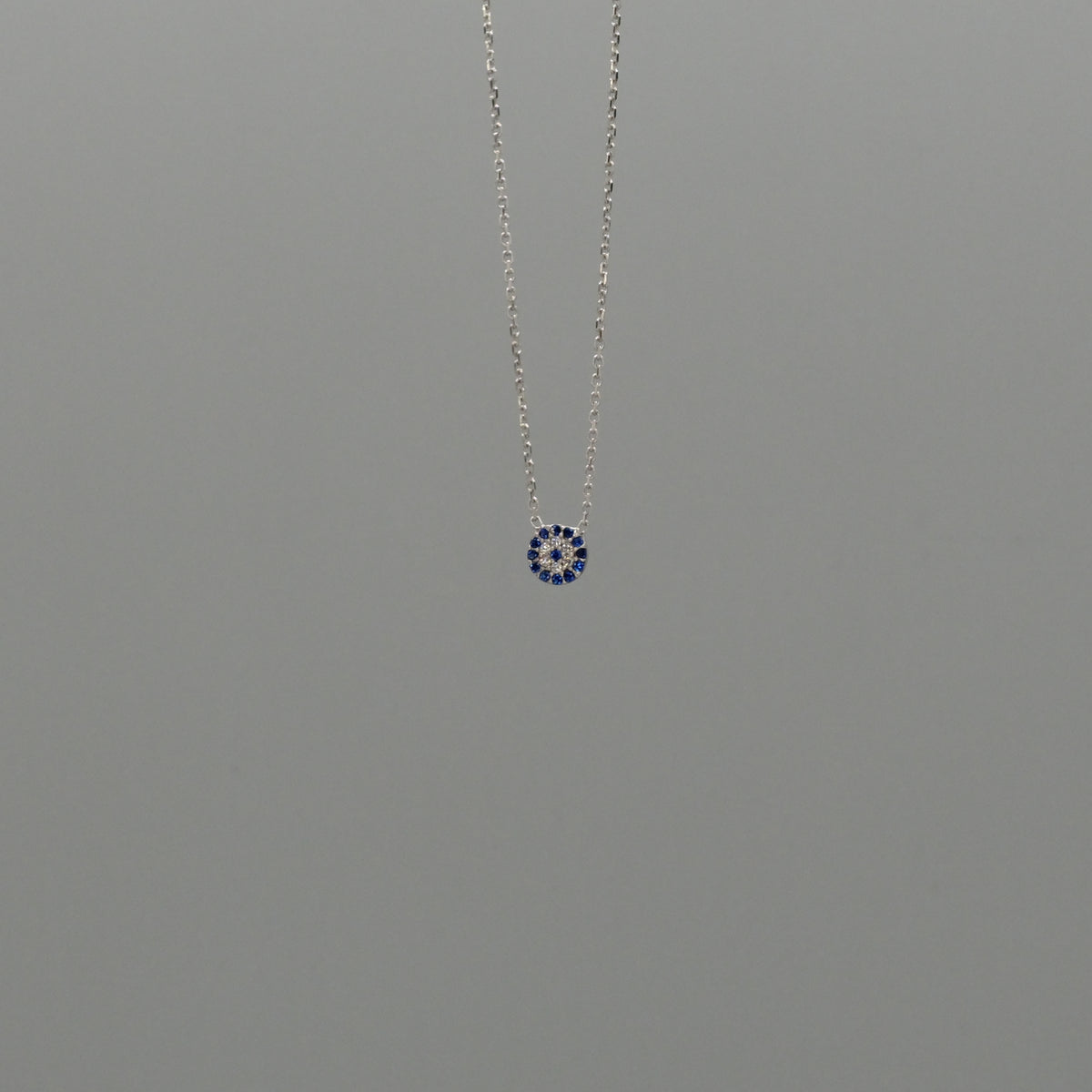 mini evil eye necklace