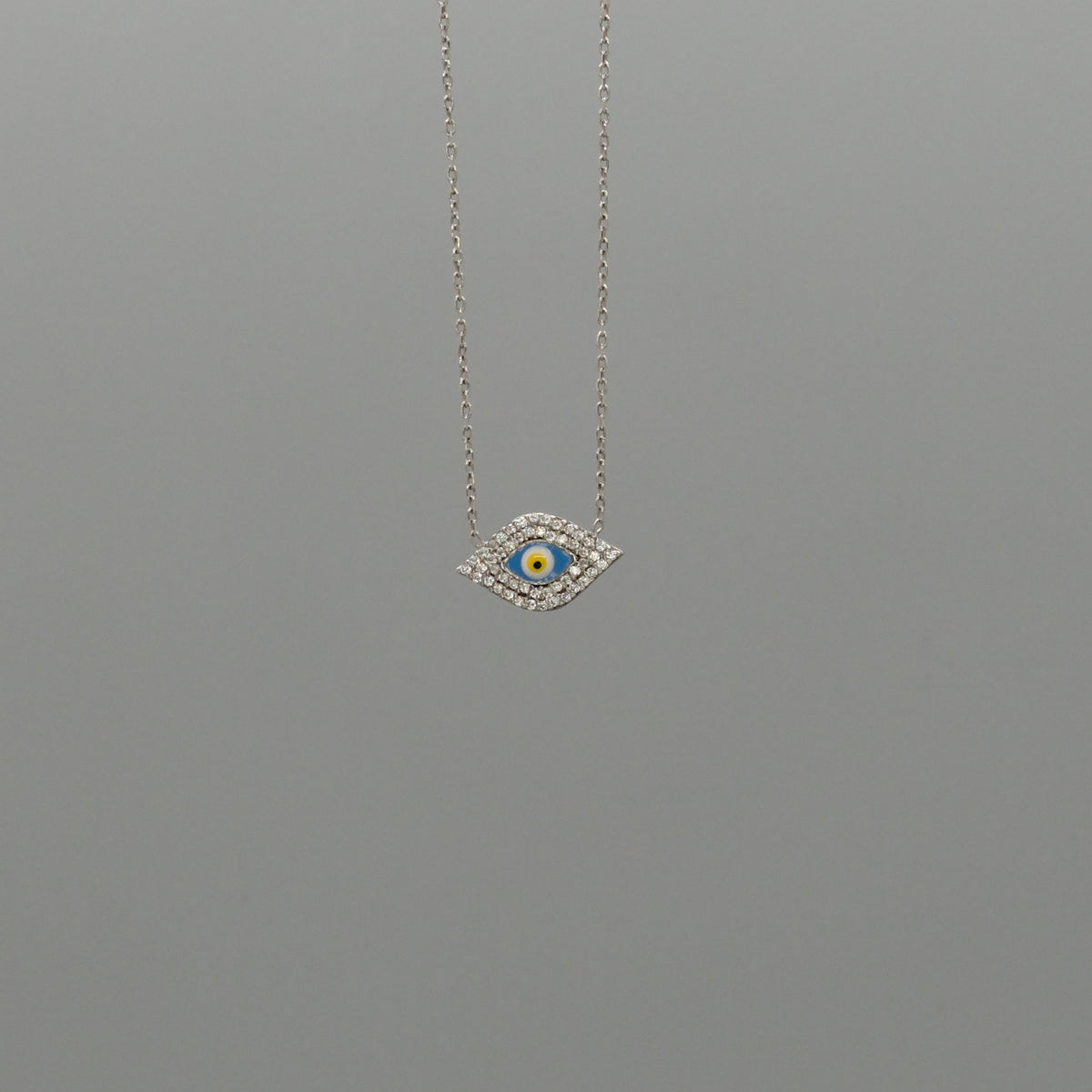 Small Evil eye necklace