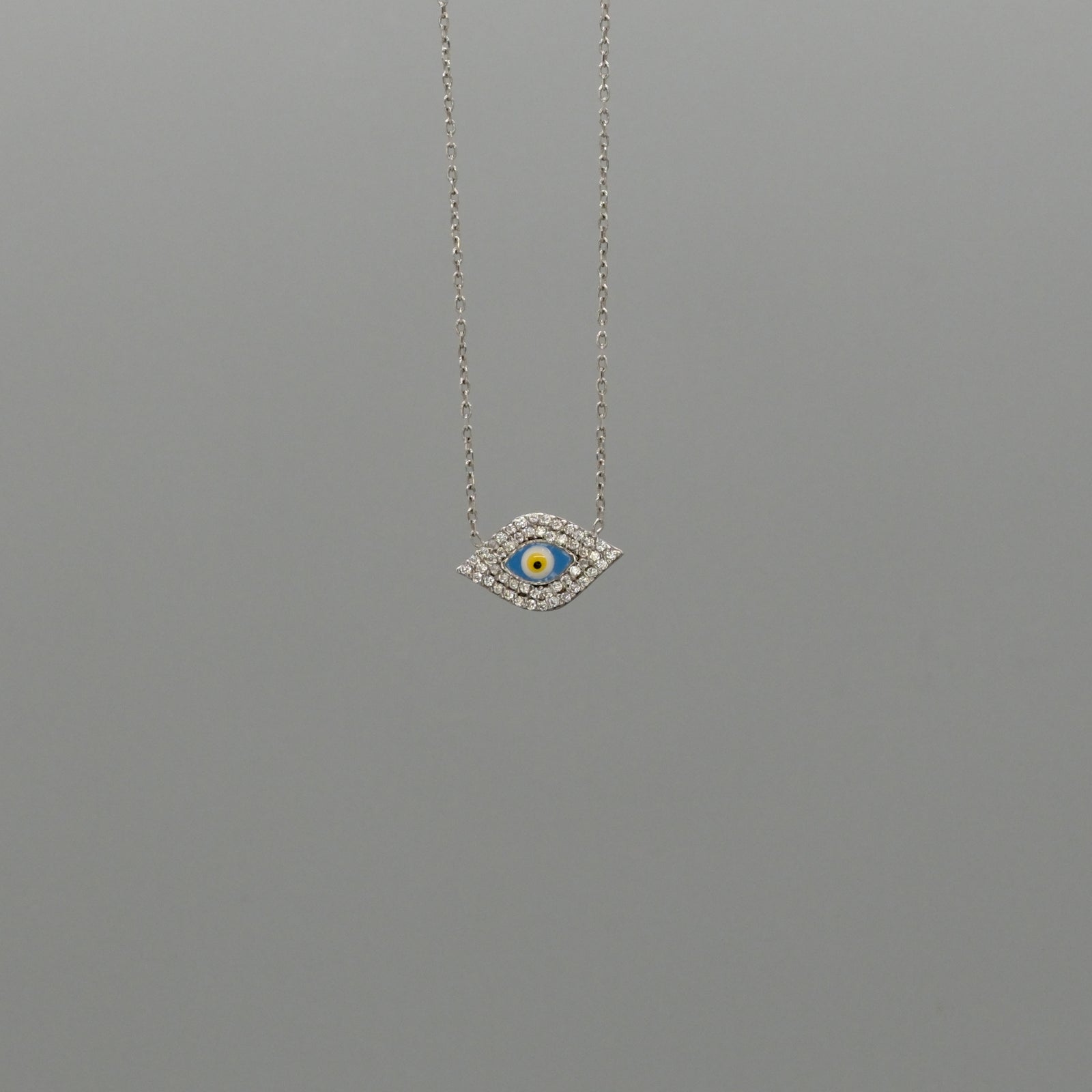 Small Evil eye necklace