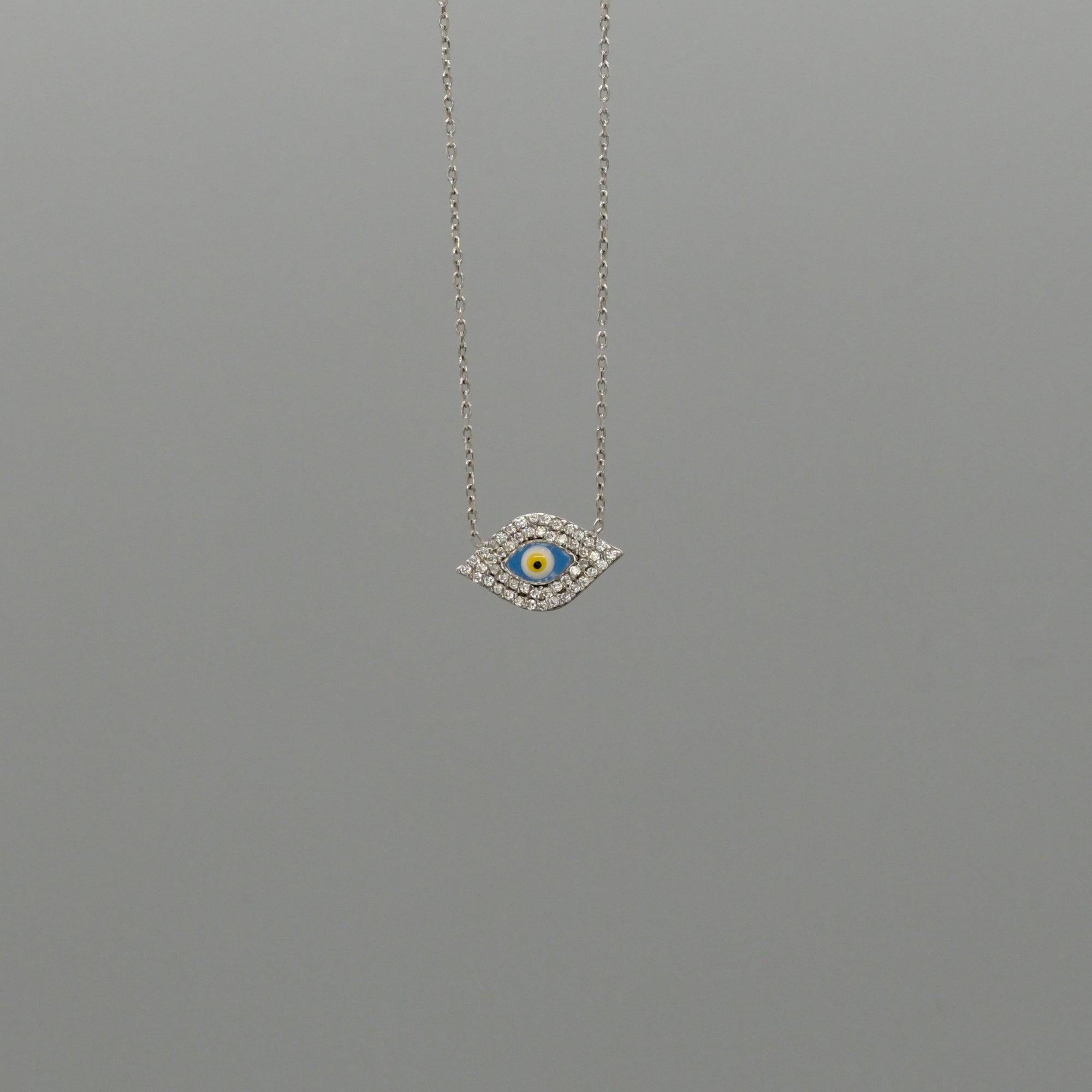 Small Evil eye necklace