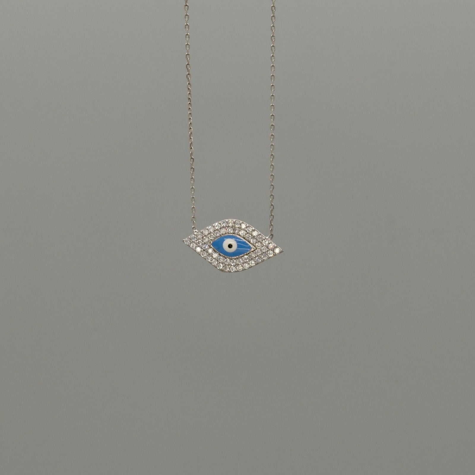 Large Evil eye necklace
