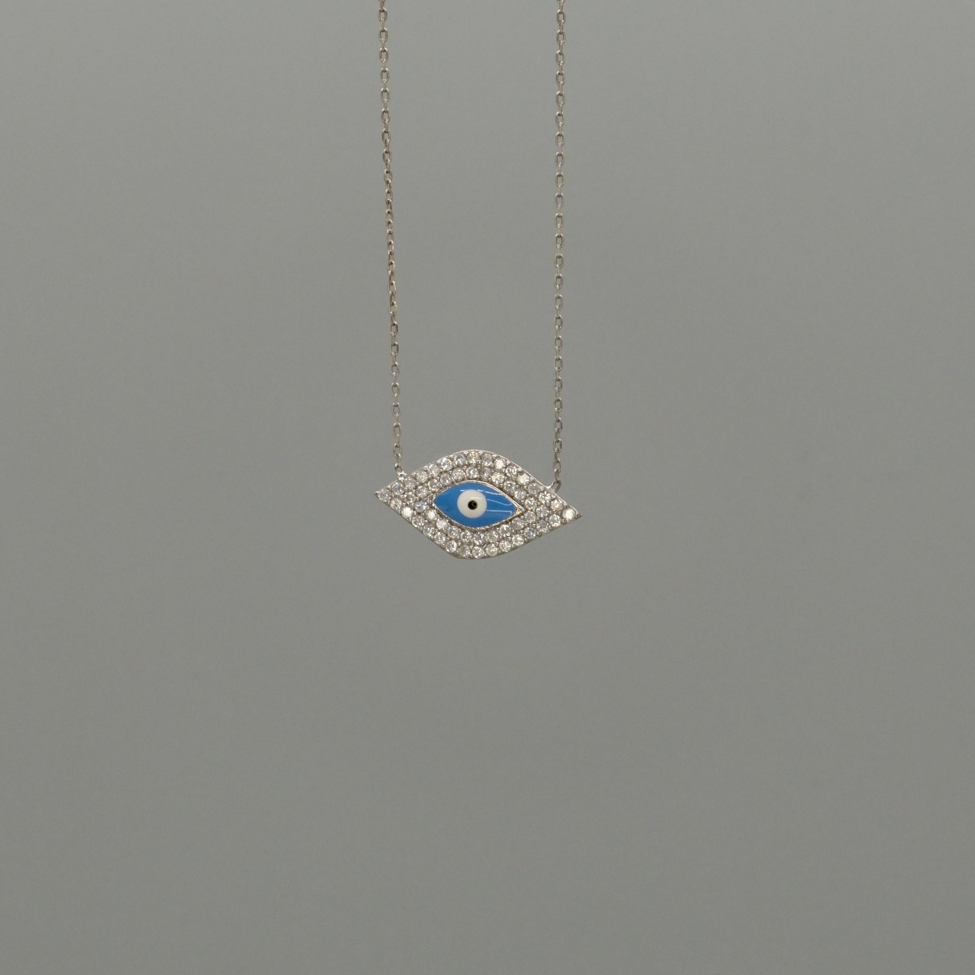 Large Evil eye necklace