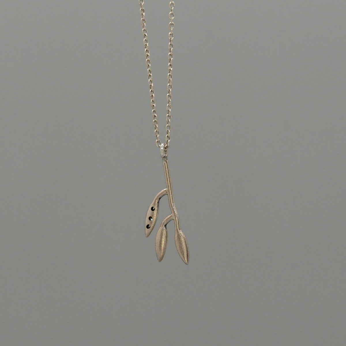 olive branch necklace