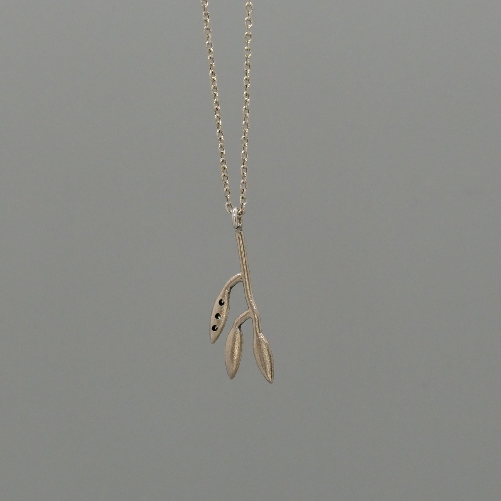 olive branch necklace