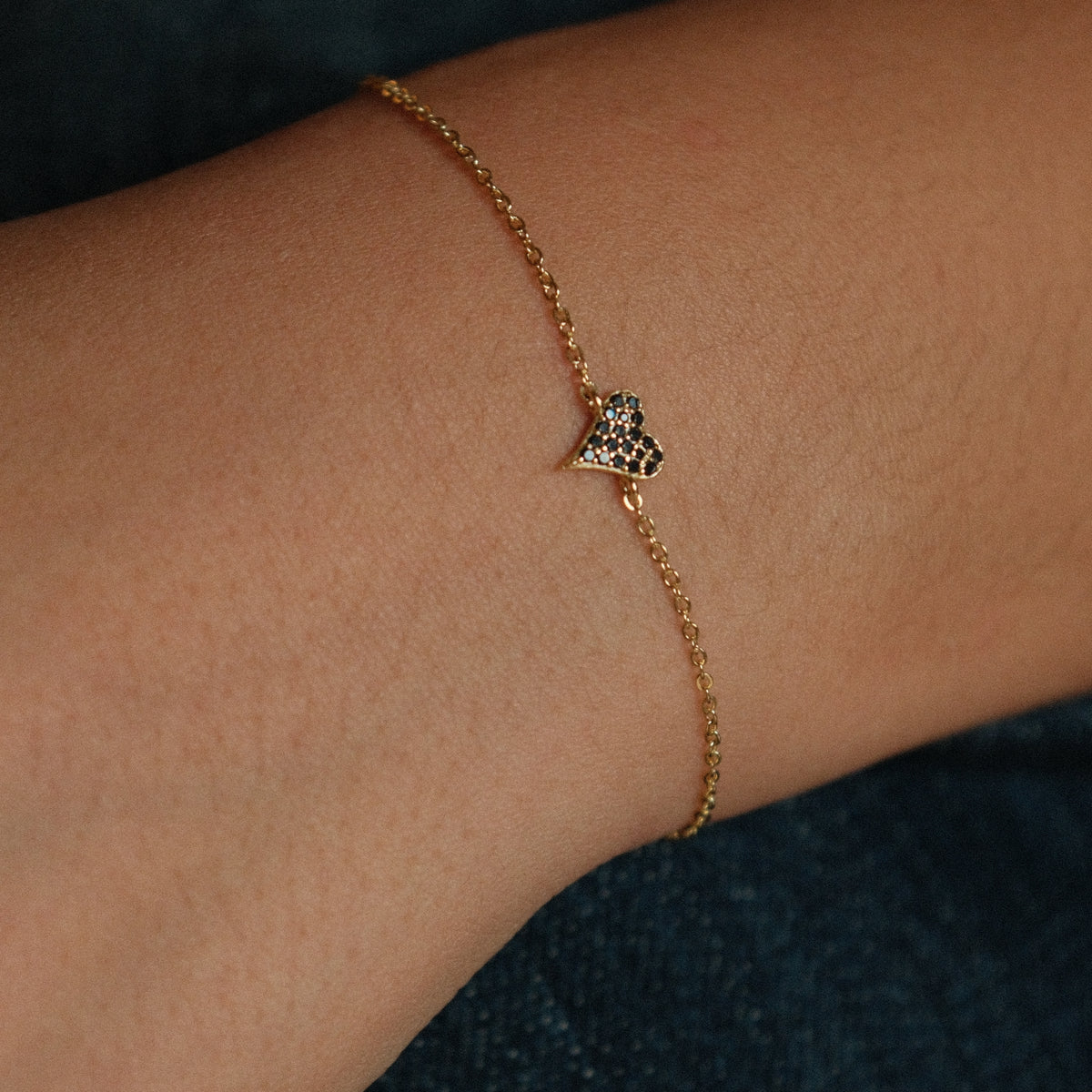 twinkle heart bracelet