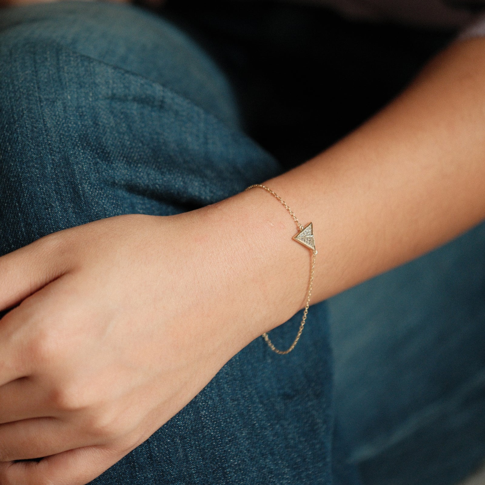 Pyramid bracelet