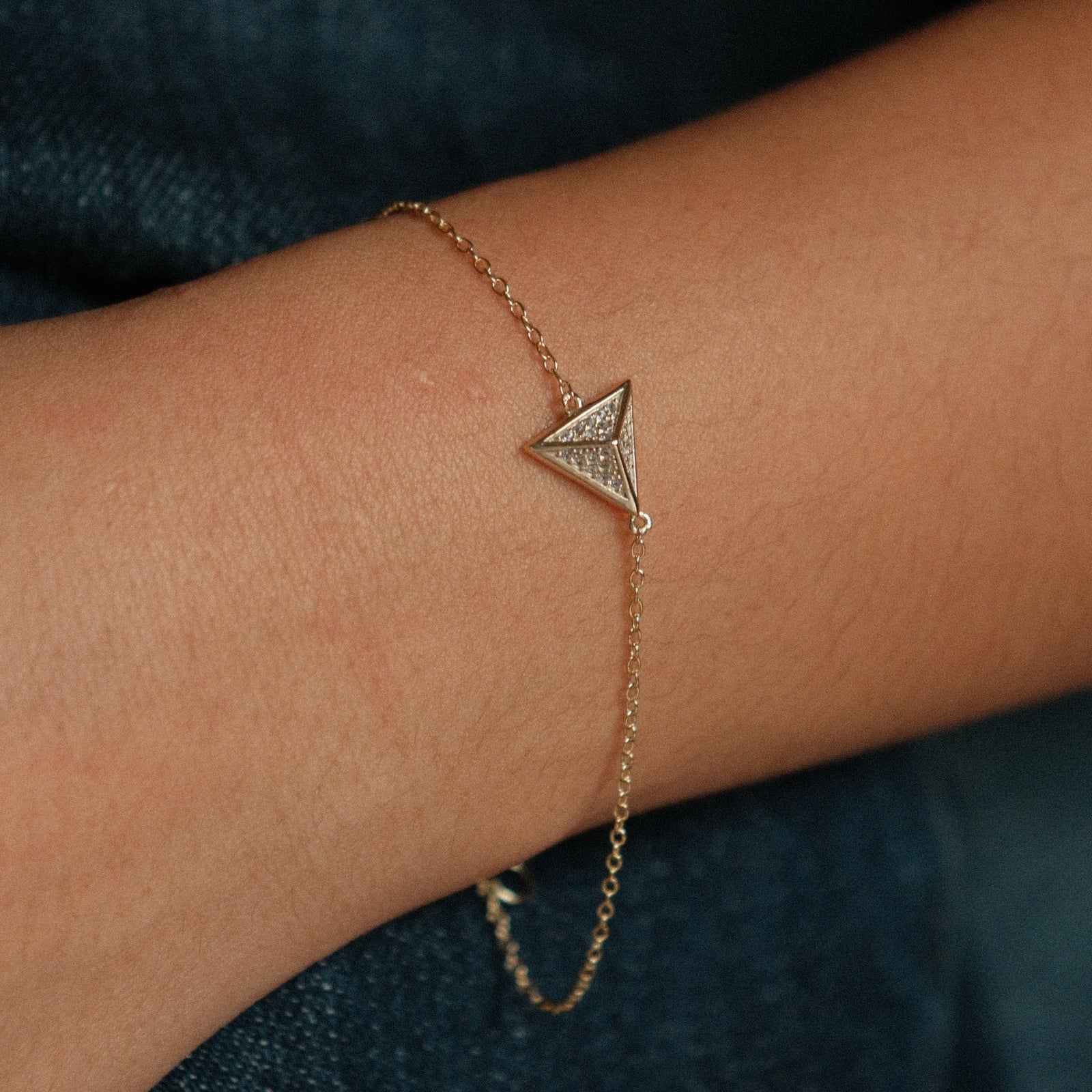 Pyramid bracelet