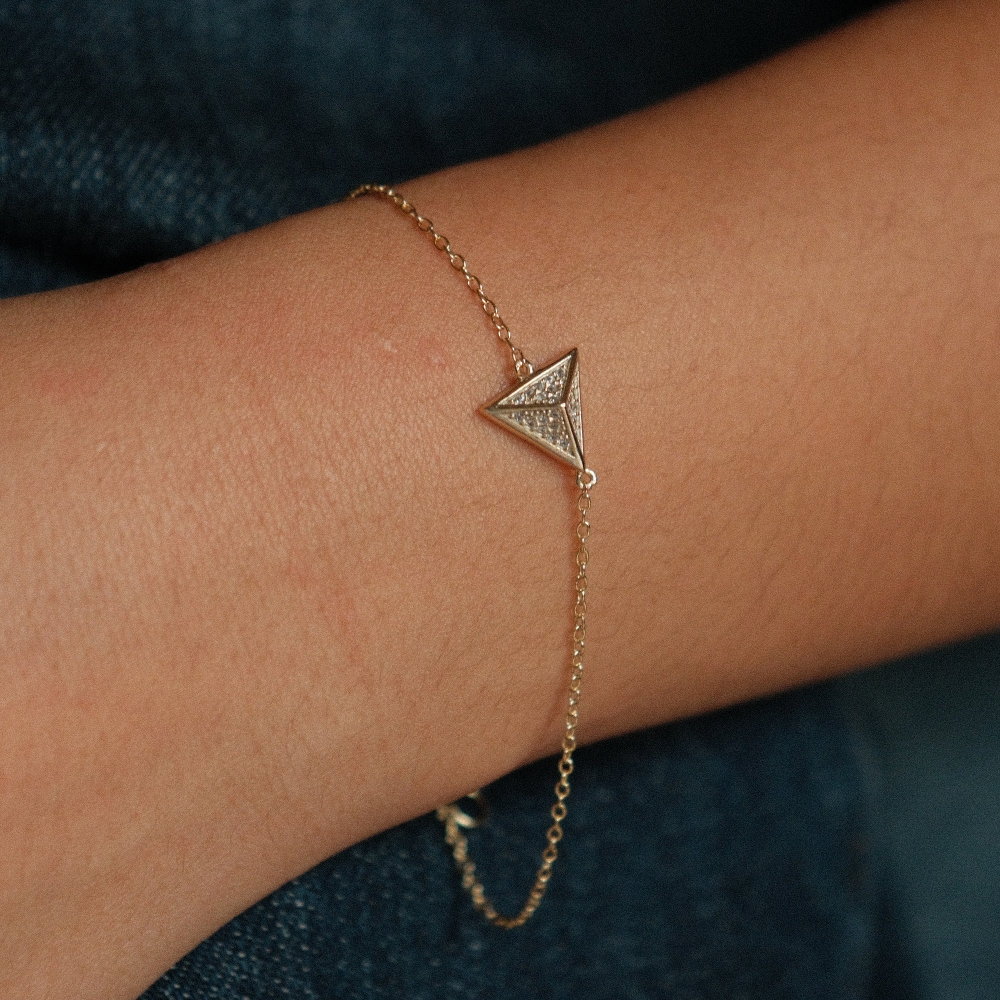 Pyramid bracelet