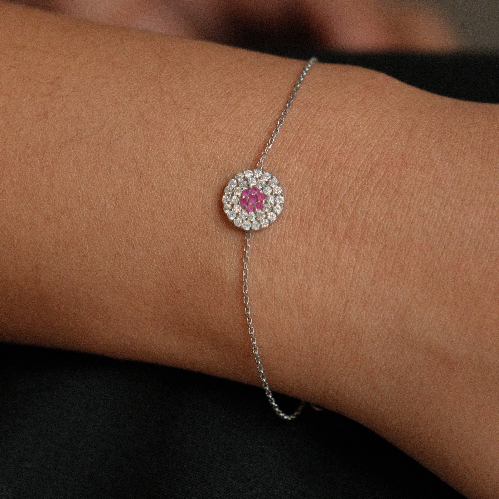 Blush Halo Bracelet