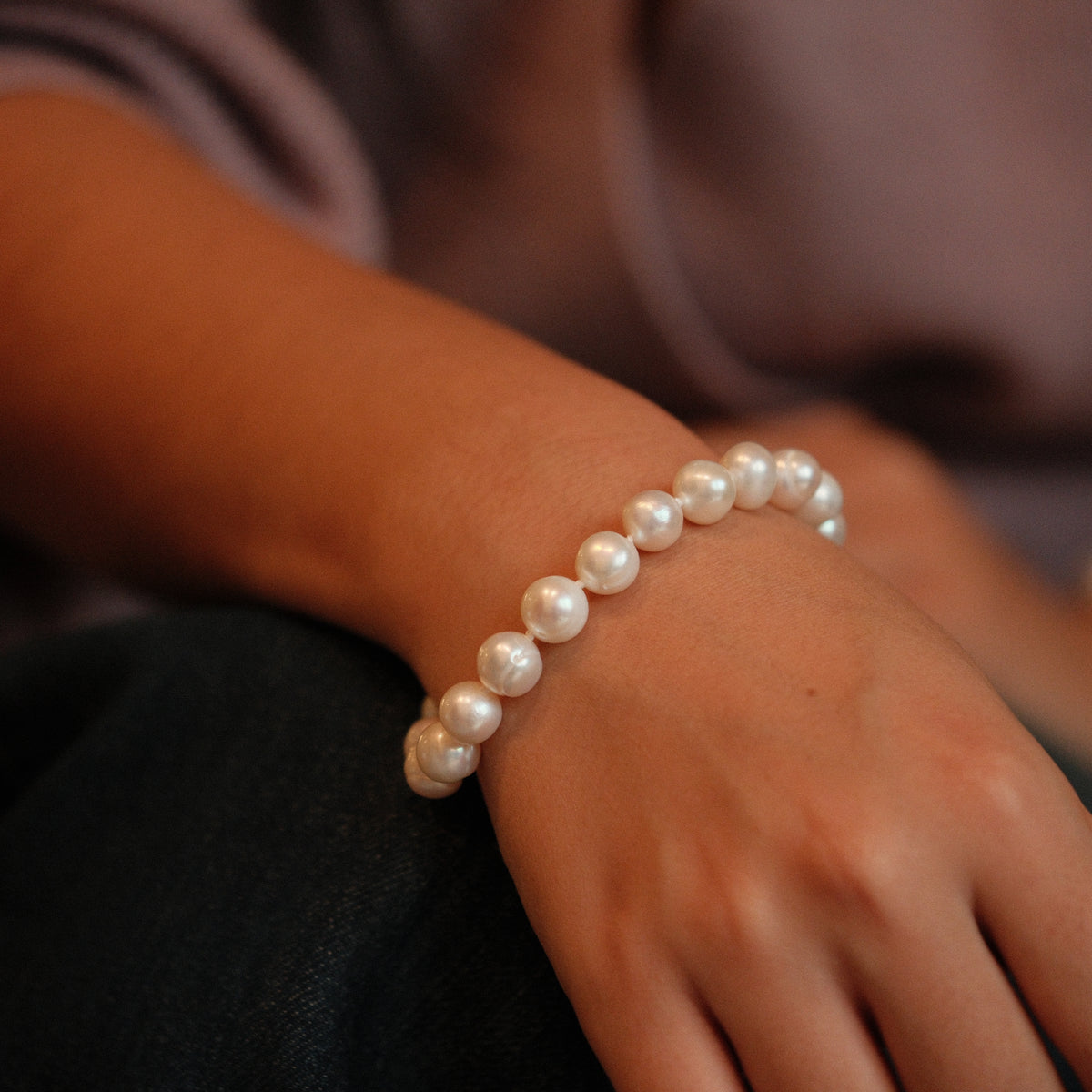 Luminous Pearl Glow Bracelet