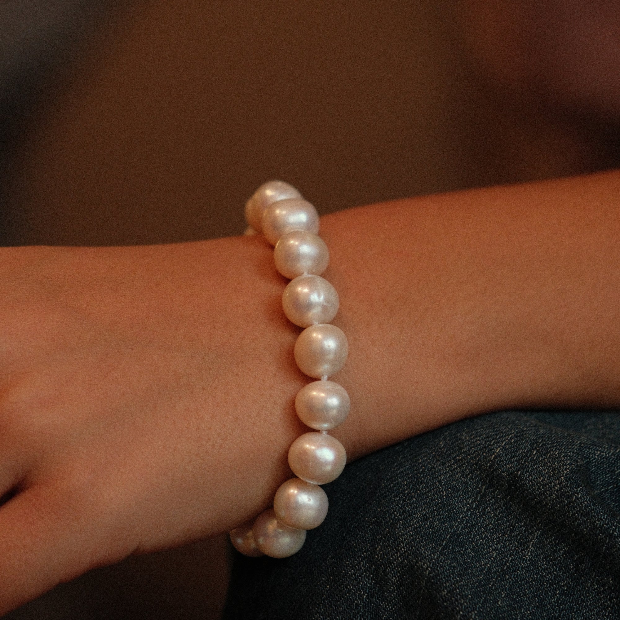 White Radiance Pearl Bracelet