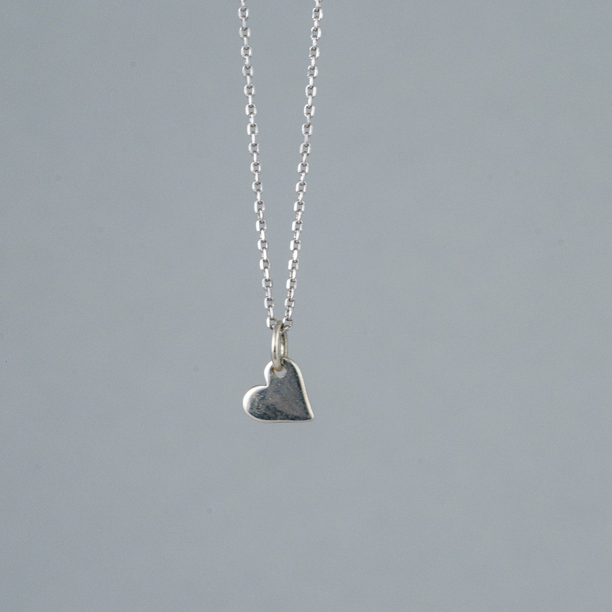 heart drop necklace