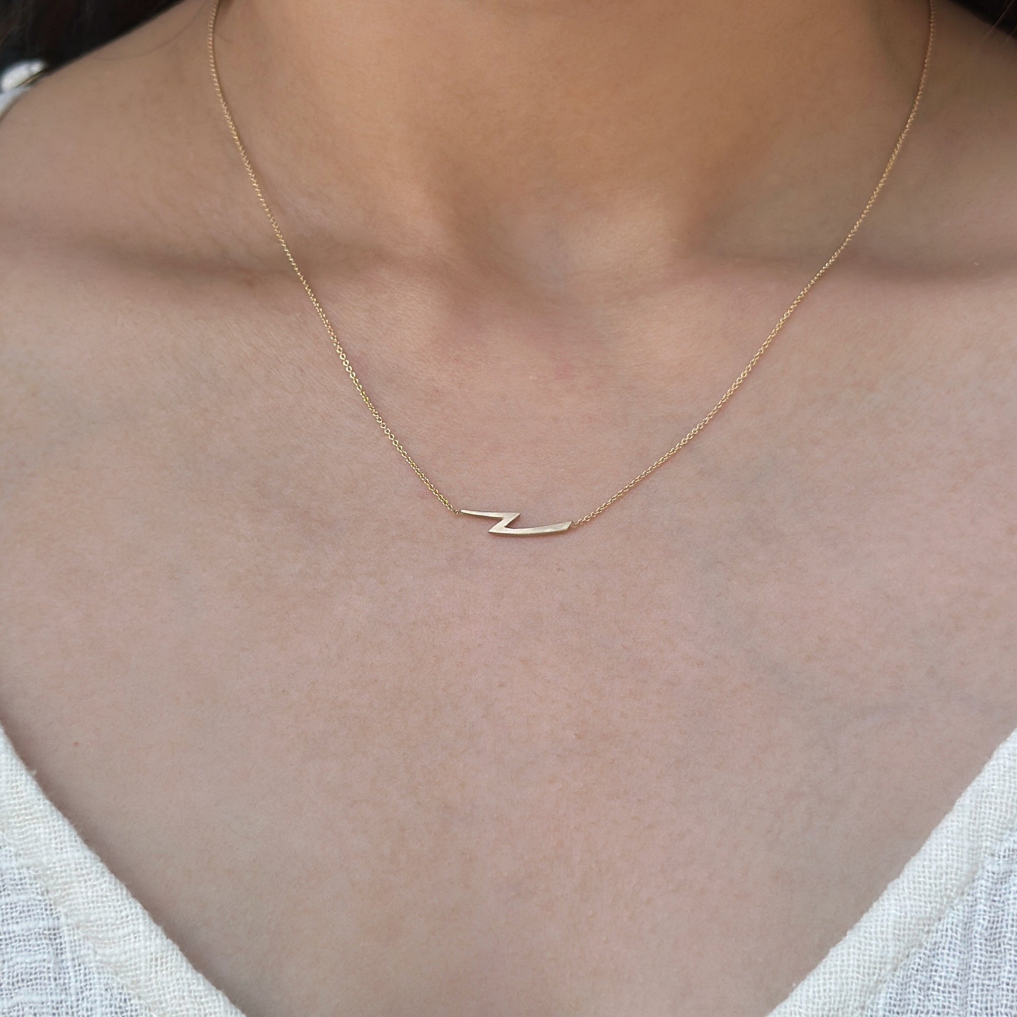 Carla Caruso - LIGHTNING BOLT NECKLACE
