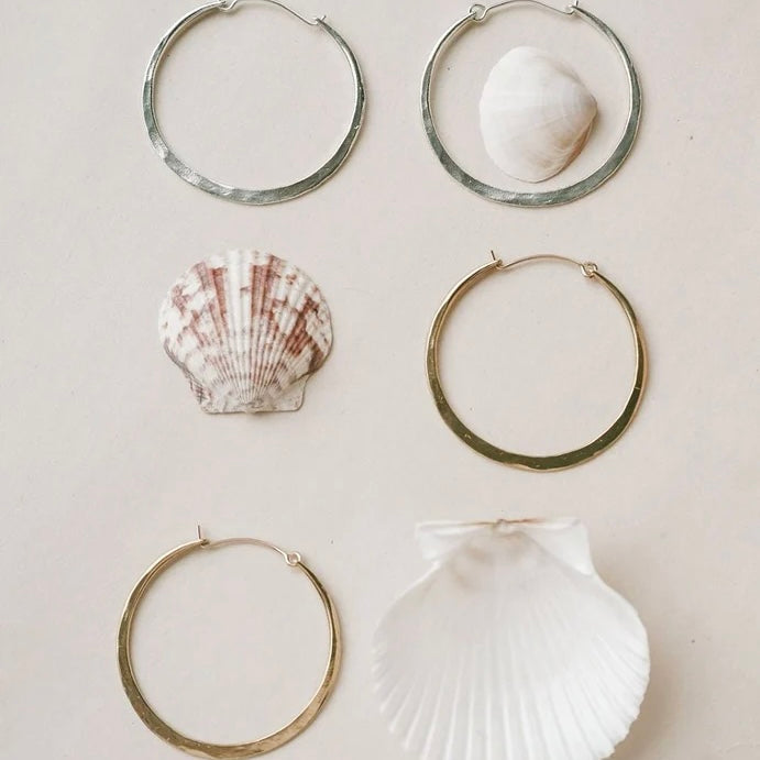 Luna hoop earrings