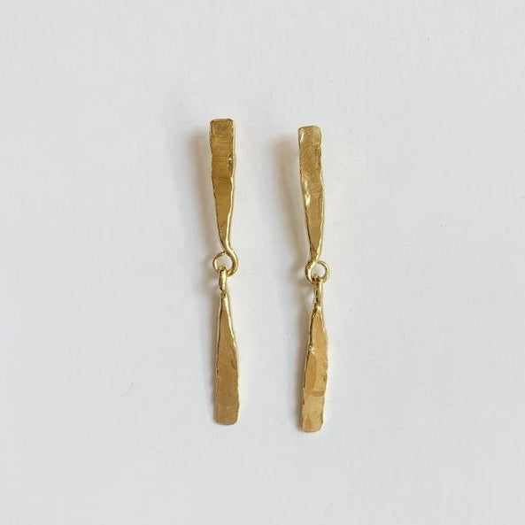 Taper link earrings