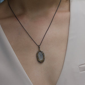 Misha - Dendritic Quartz necklace