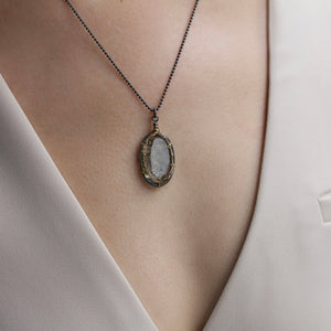 Misha - Dendritic Quartz necklace