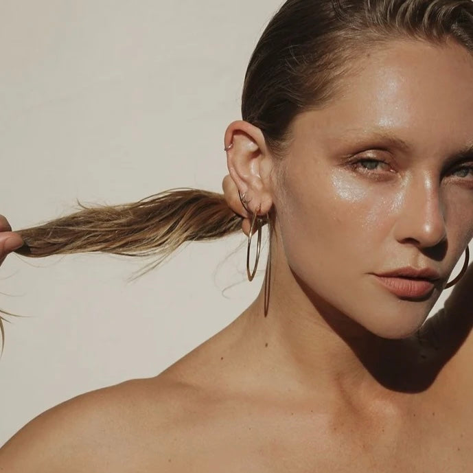 Luna hoop earrings
