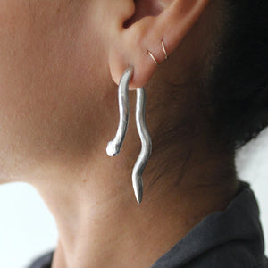 Serpent earrings