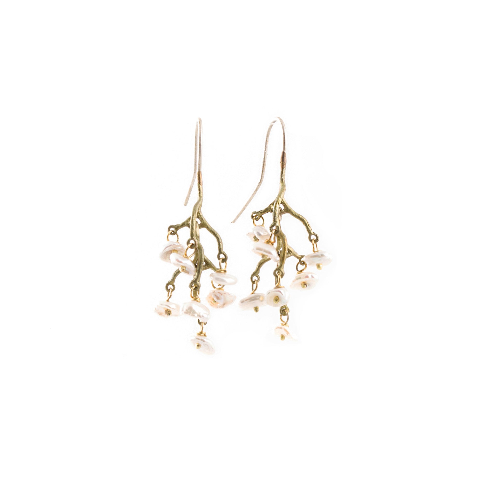 Michael Michaud  Lily Of The Valley Earrings