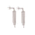 NFC - Chandelier Earrings in White Gold