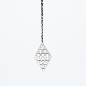 Molly M - Rhodium rhombus