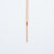 NSC - Vertical CZ Bar Necklace in Gold Plated