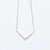 NSC - Pave Chevron Necklace