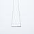 NSC - Plain Horizontal Bar Necklace