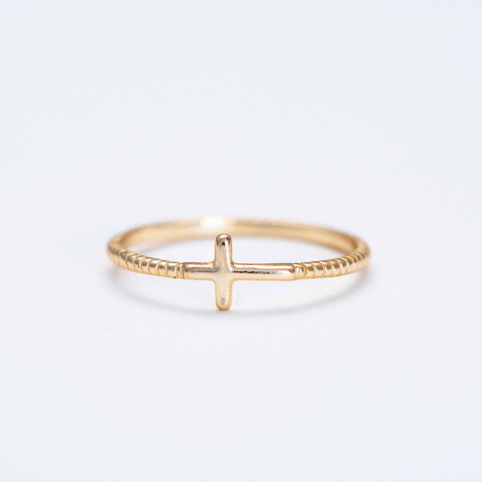 NSC - Plain Sideway Cross Ring