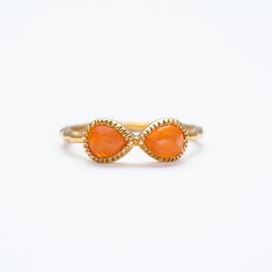 NSC - Carnelian Infinity Ring