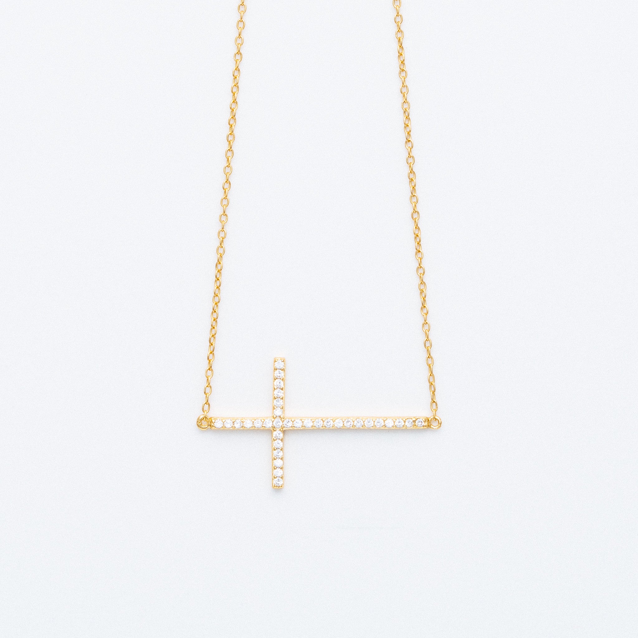 Buy Soumi's Collection Gold plated Christian Cross Necklace at Amazon.in
