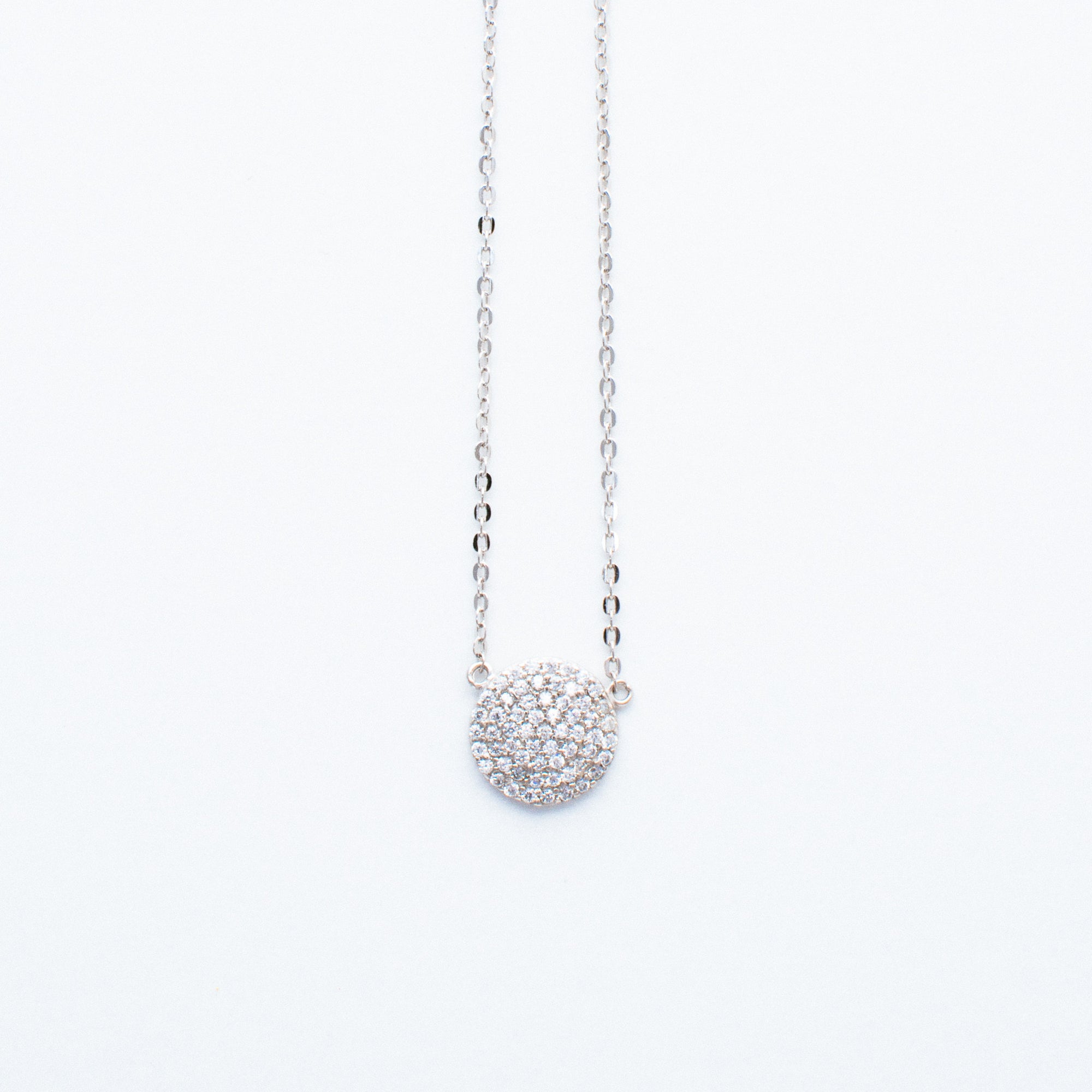 NSC - Pave Round Necklace