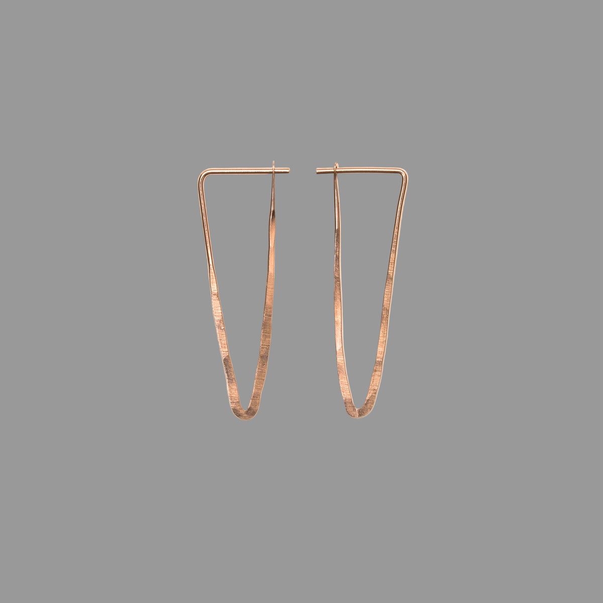 Medium Triangle Hoops