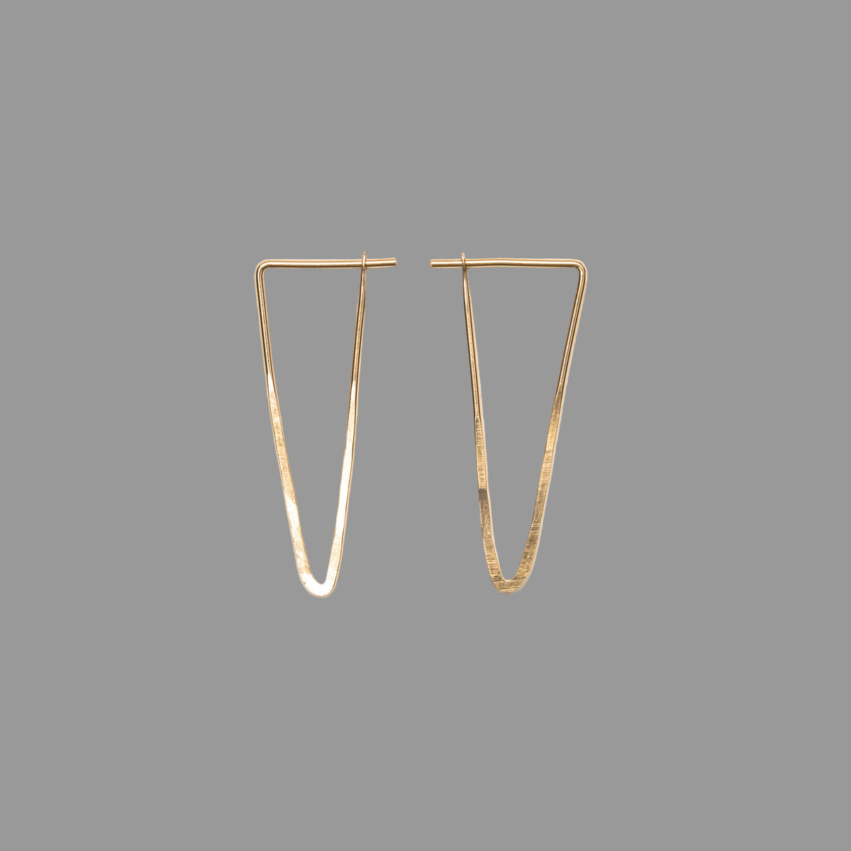 Medium Triangle Hoops