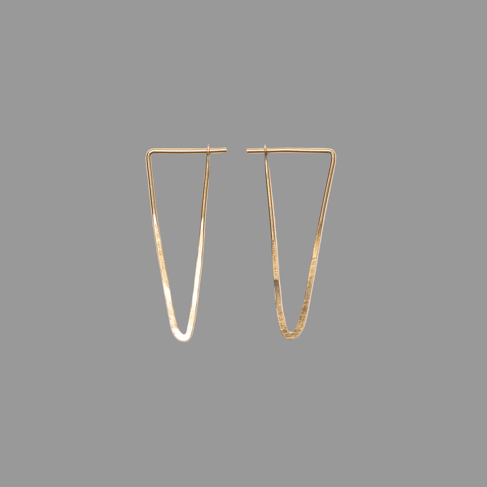Medium Triangle Hoops