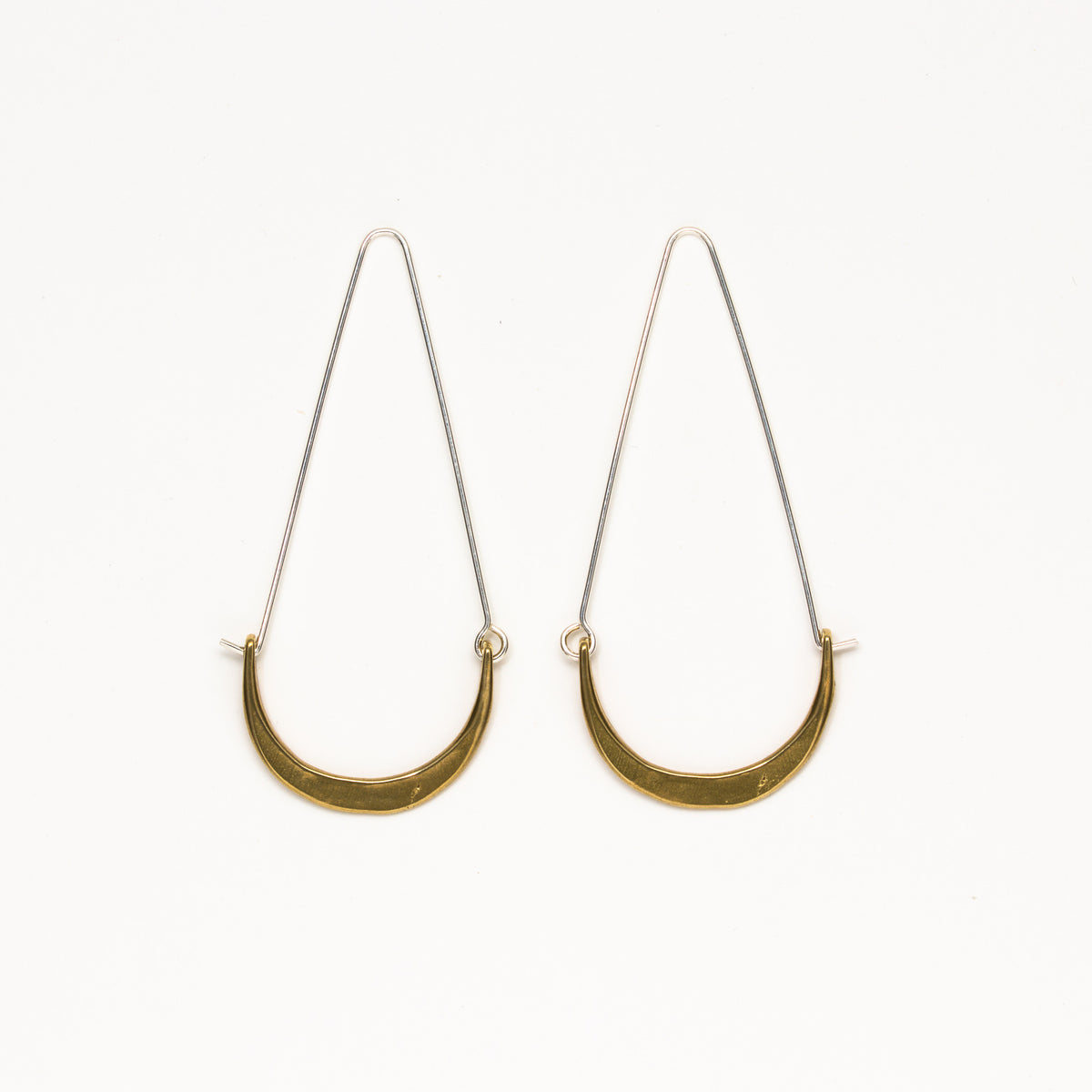 Long Crescent Hoops