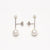 NSC - Double Pearl Stud Earrings