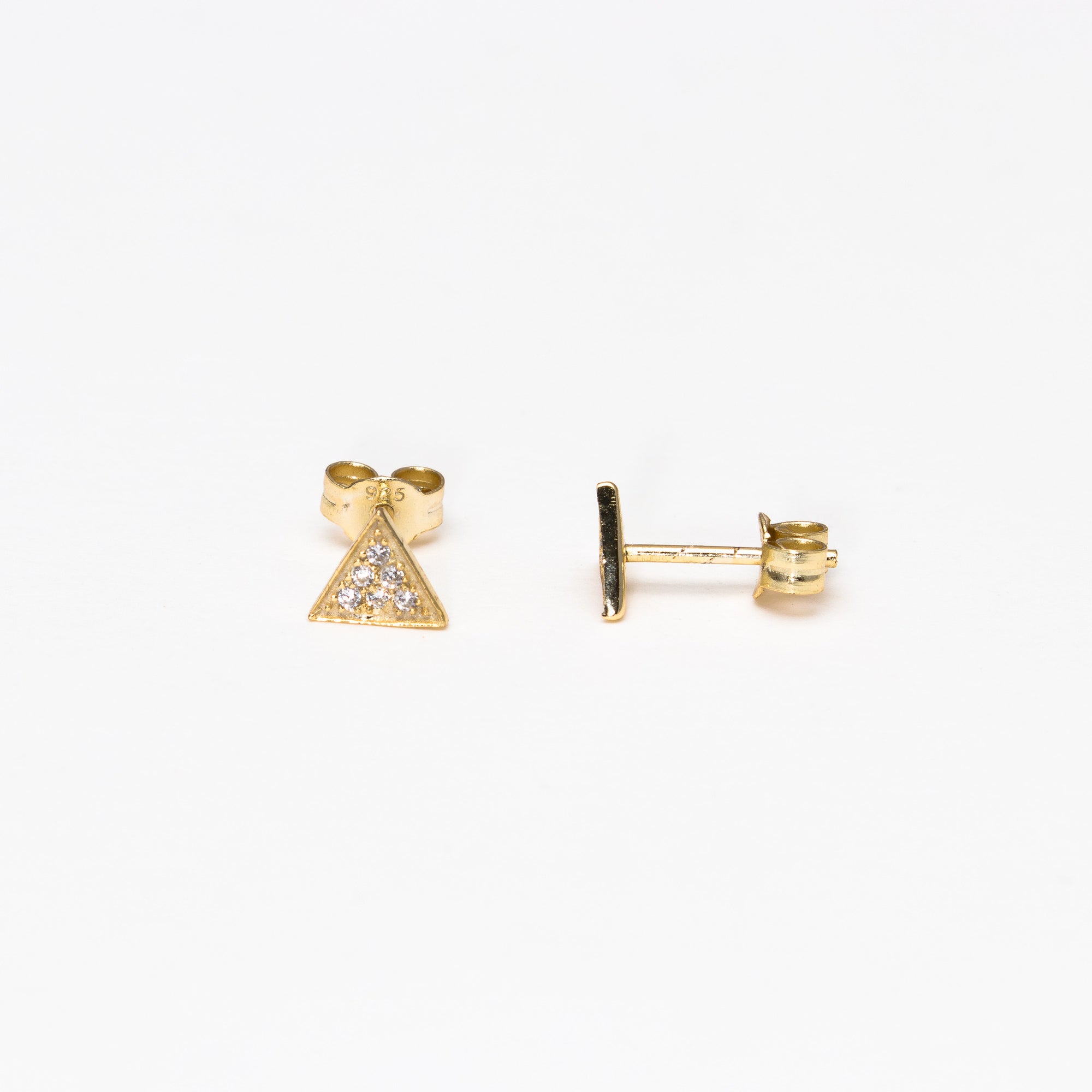 NSC - Triangle Post Earrings