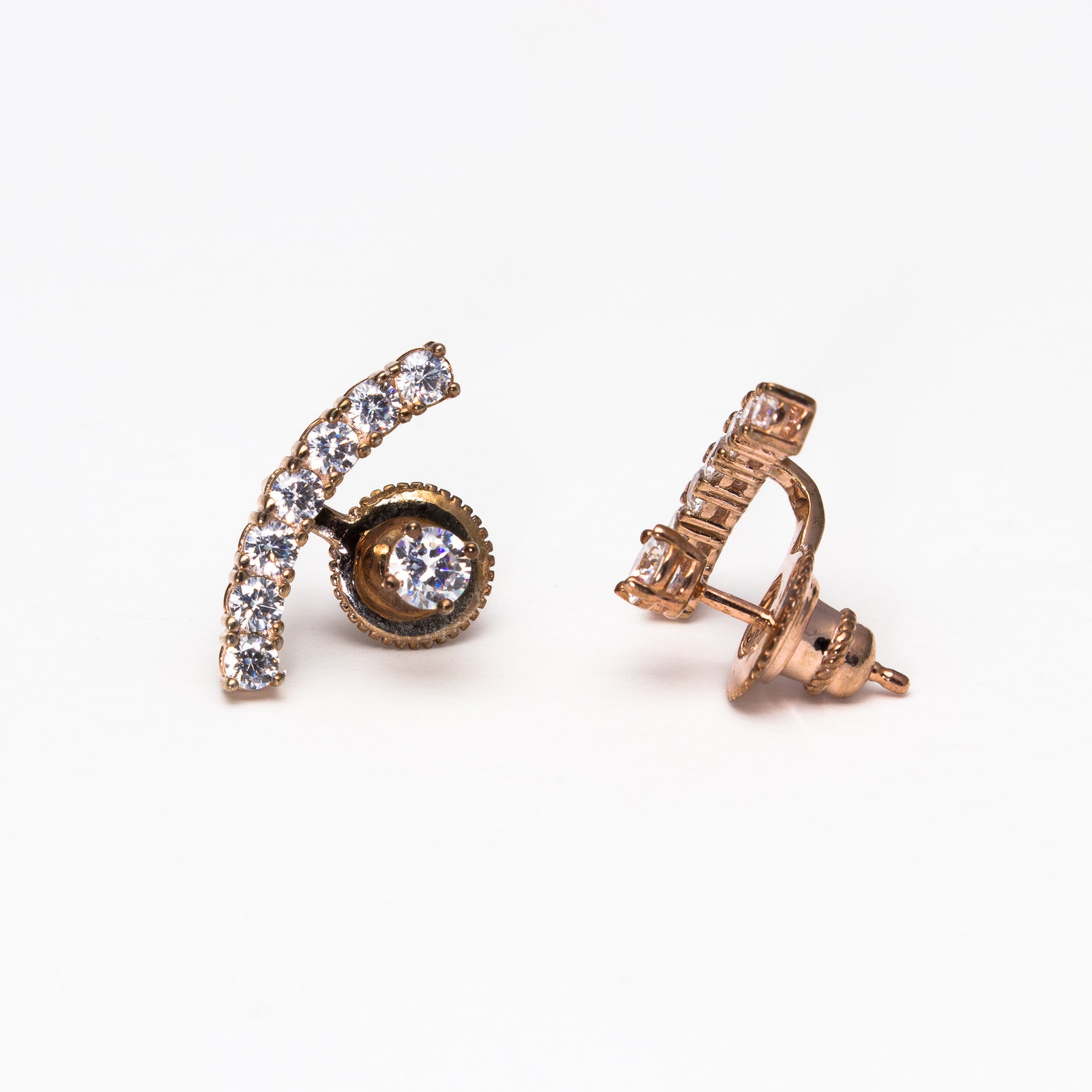 Eight Cz Ear Jackets