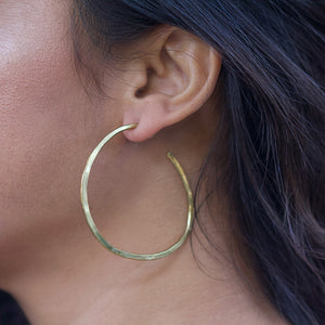Satomi Studio - Arc Hoop Earrings